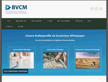 Tablet Screenshot of bvcm.org